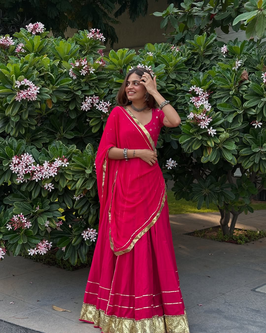 Gulab Choli Set