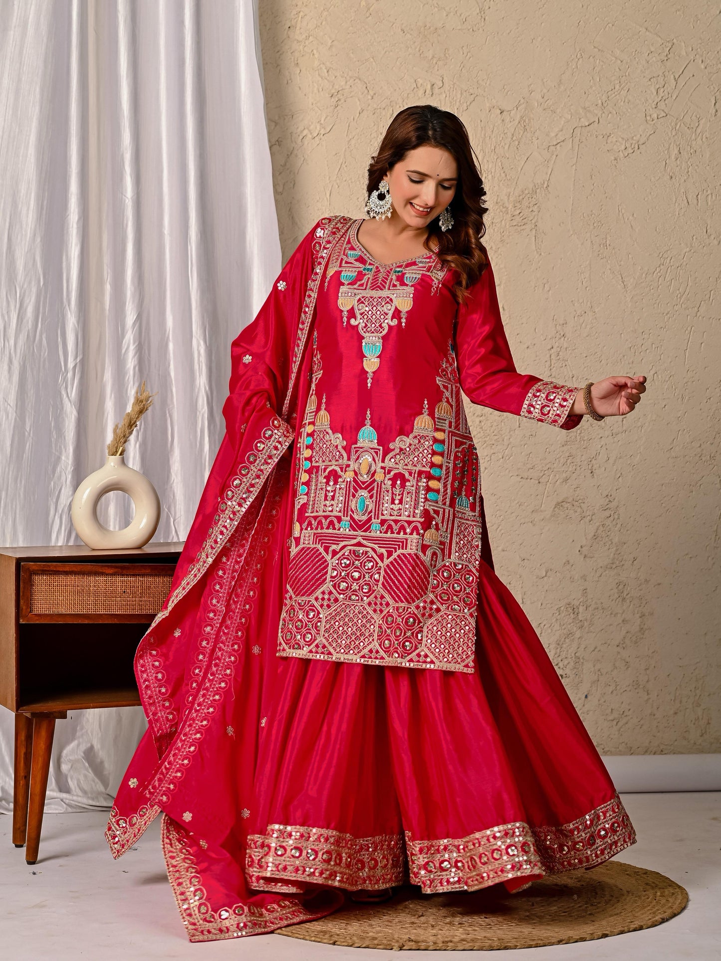 Designer Party Wear Sharara Set
