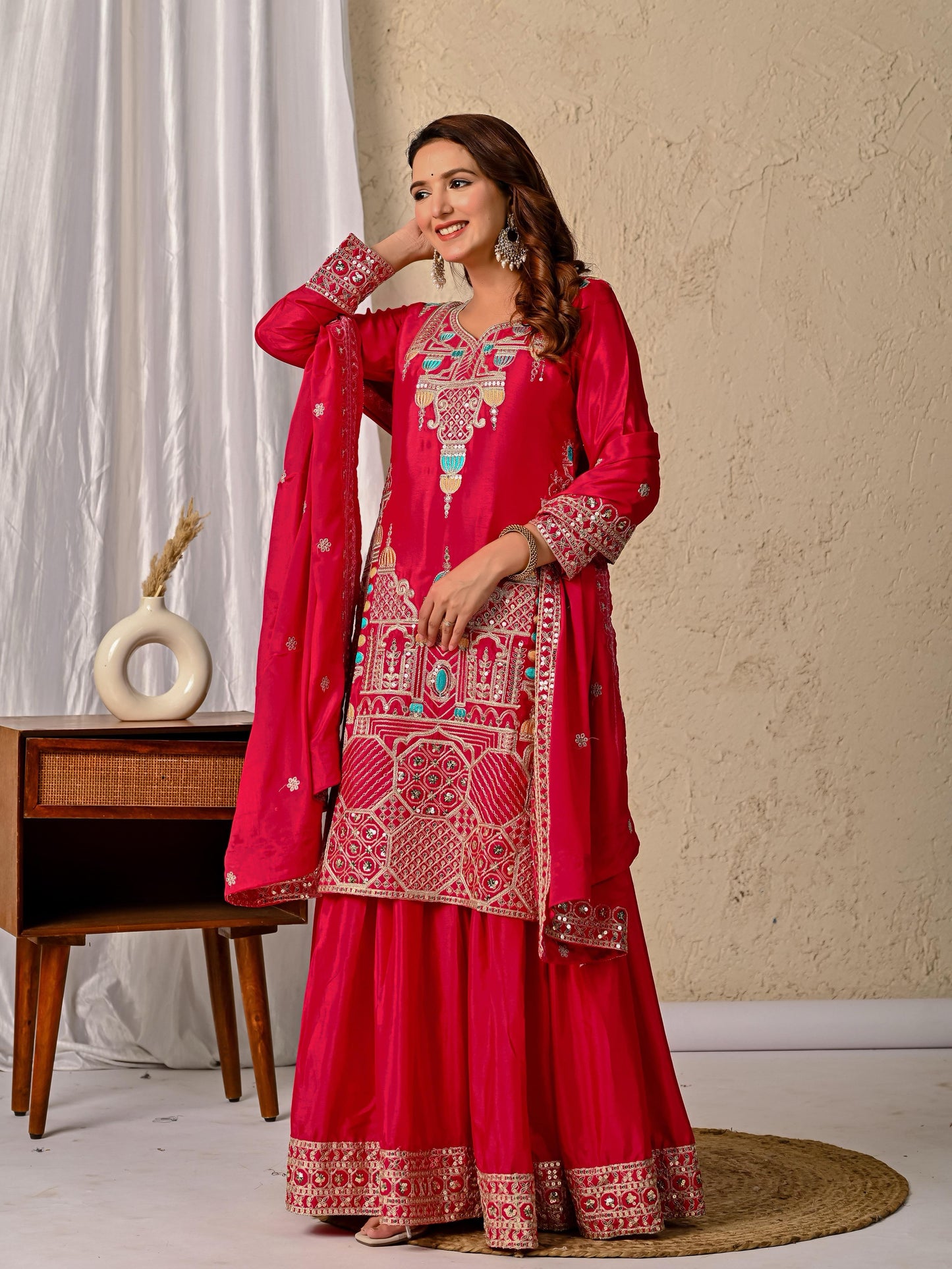 Designer Party Wear Sharara Set