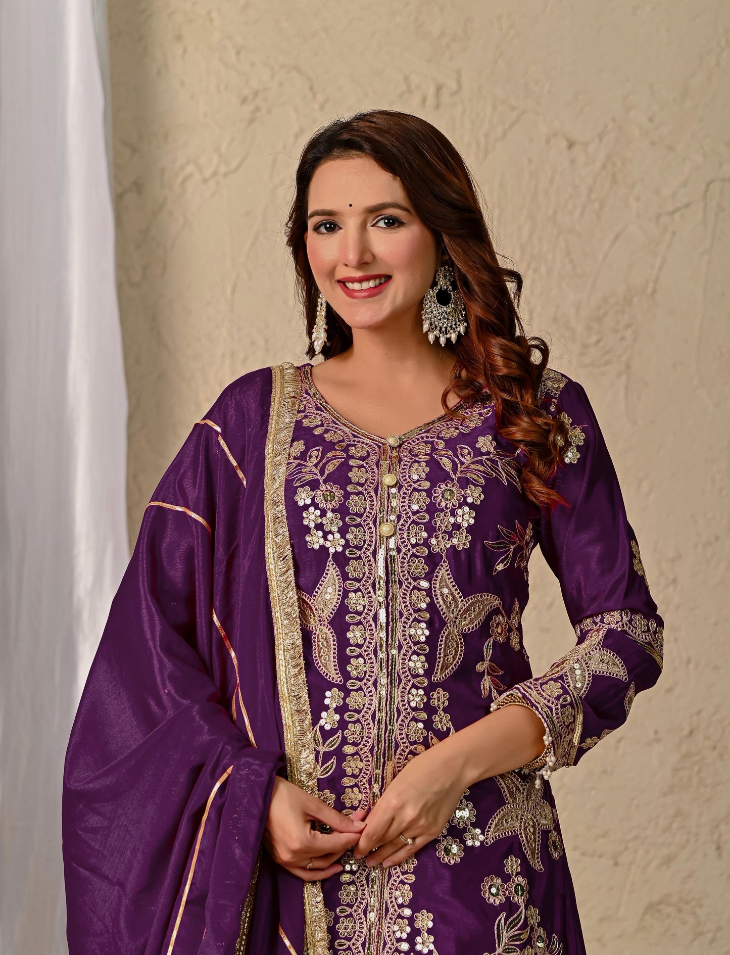 Designer Party Wear Sharara Set
