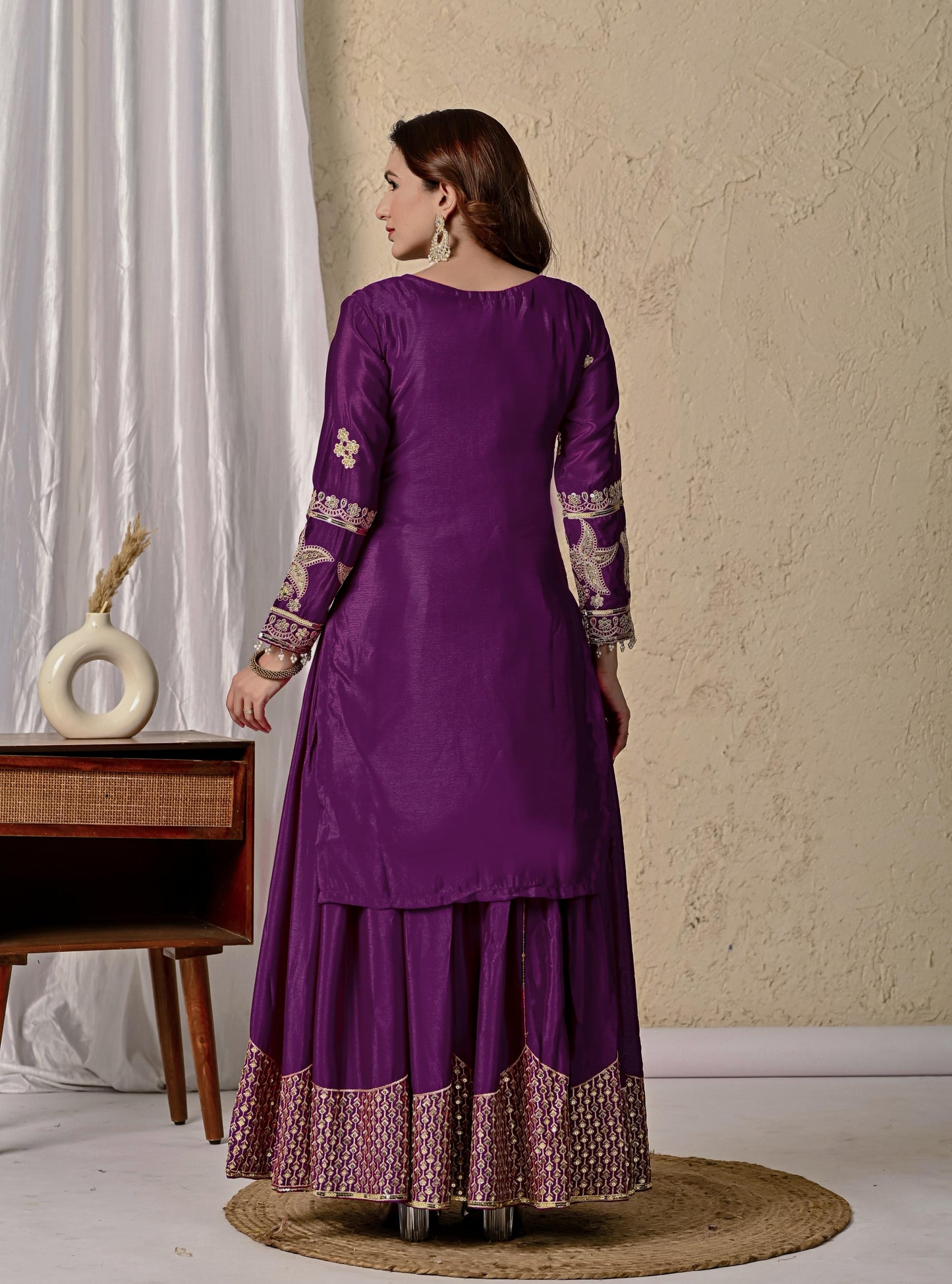Designer Party Wear Sharara Set