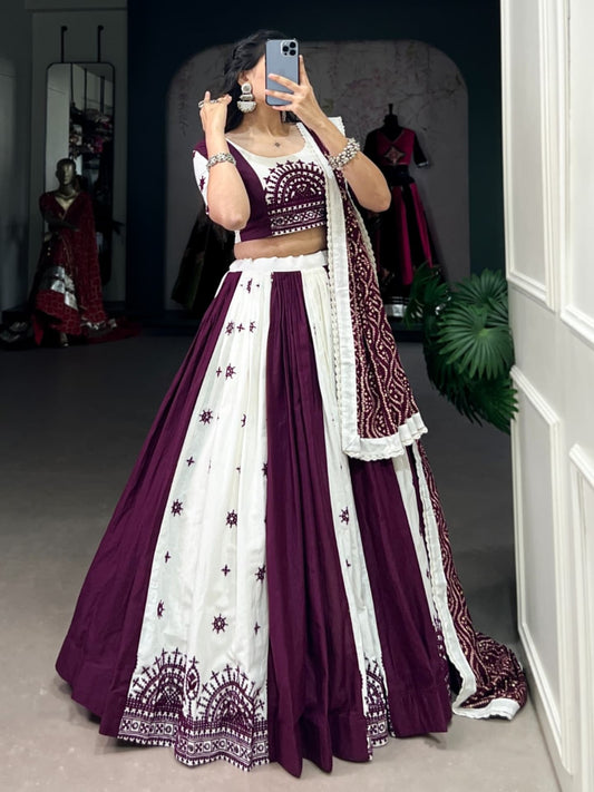Mirror Work Magic Lehenga