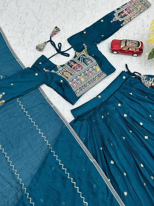 Embroidered Lehenga Choli Set