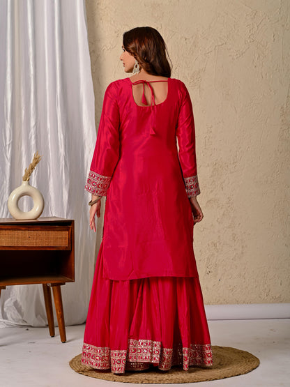 Designer Party Wear Sharara Set